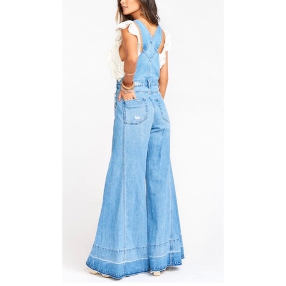 Sold Show Me Your Mumu San Fran Overalls Size XL - Picture 3 of 10